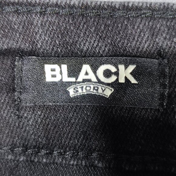 Buffalo David Bitton jeans straight six black story men's size W36xL32 black - Picture 6 of 16